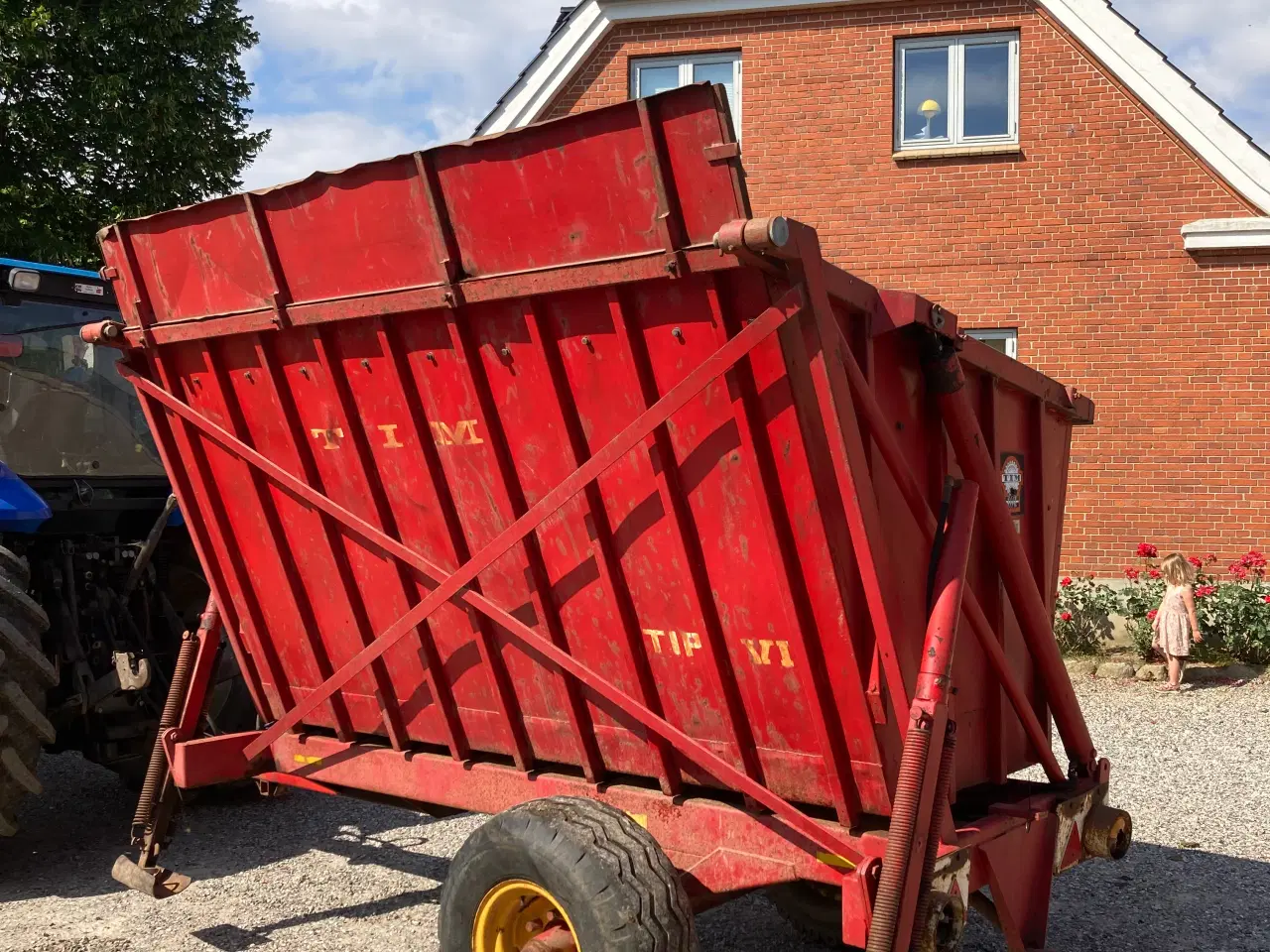 Billede 5 - Tim tipvogn med side tip