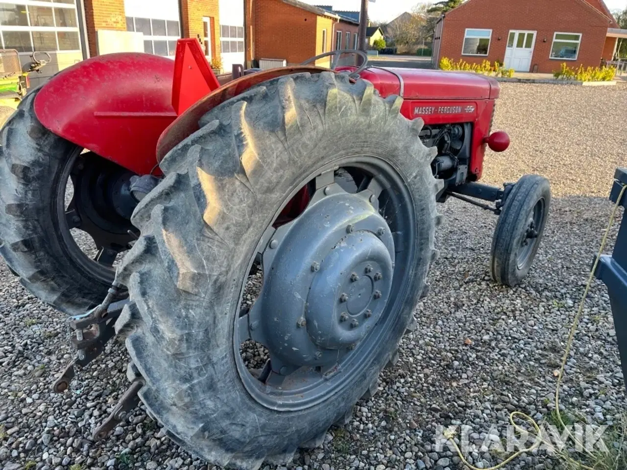 Billede 3 - Veterantraktor Massey Ferguson 65
