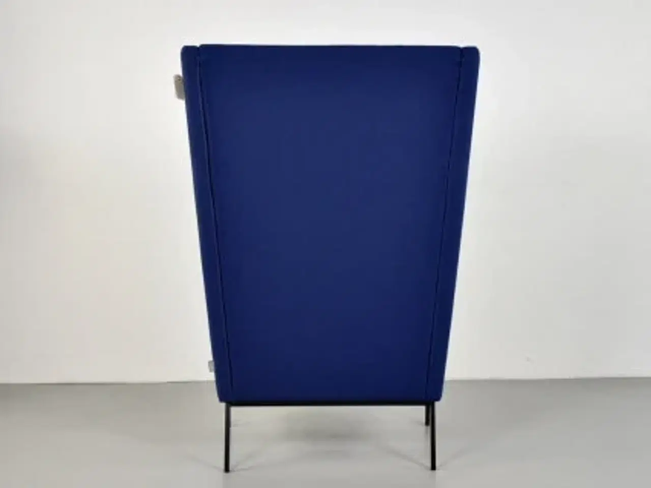 Billede 3 - Borg loungestol med høj ryg, i blå farver