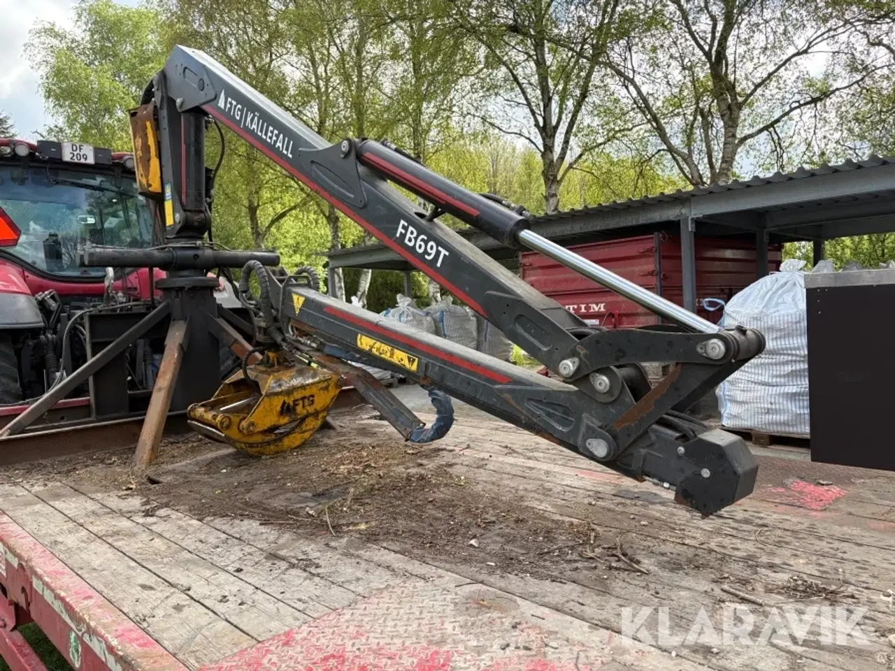 Billede 4 - Kran med grab FTG FB69T.G2