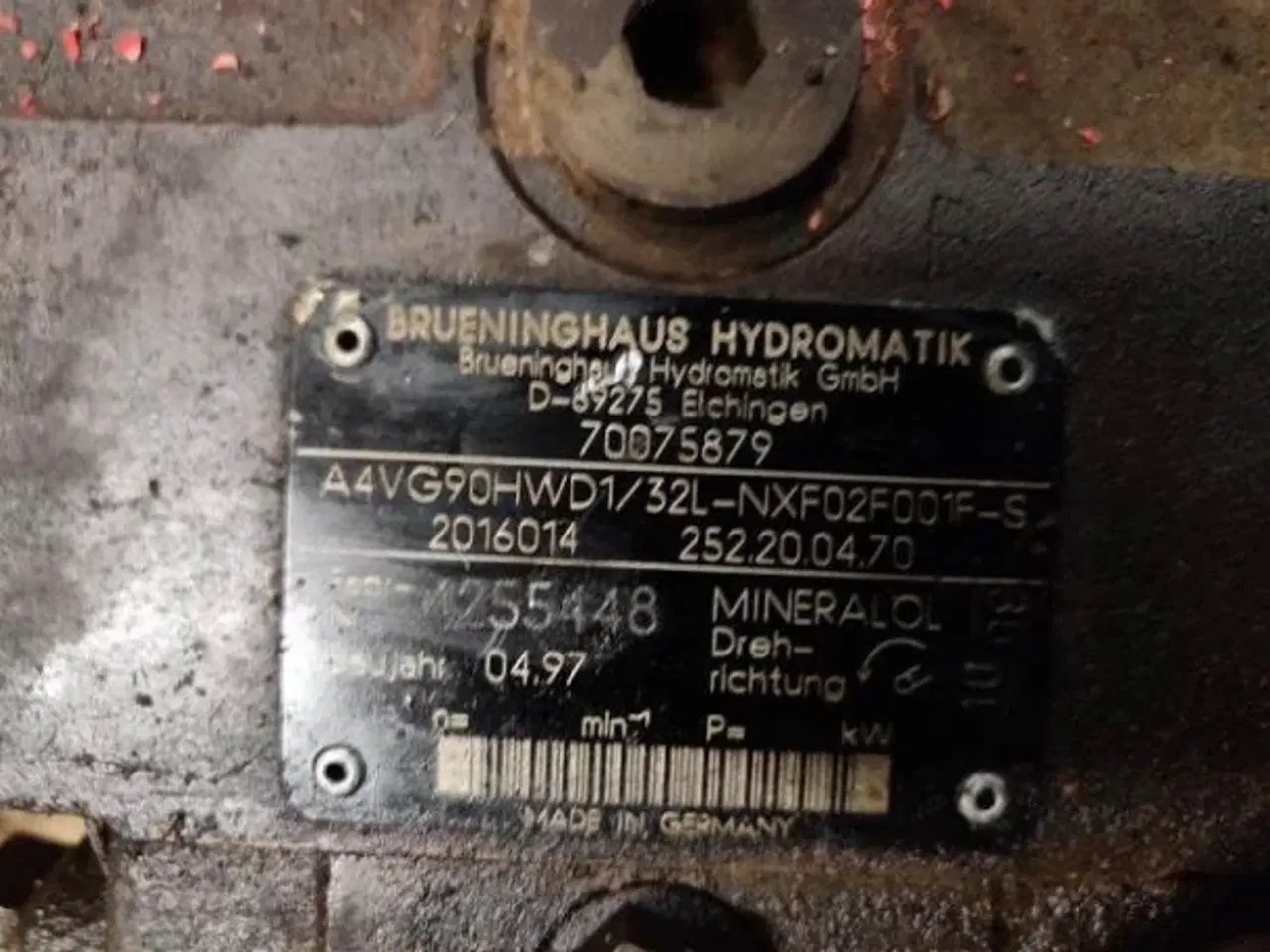 Billede 5 -   Hydrostatpumpe Ukendt