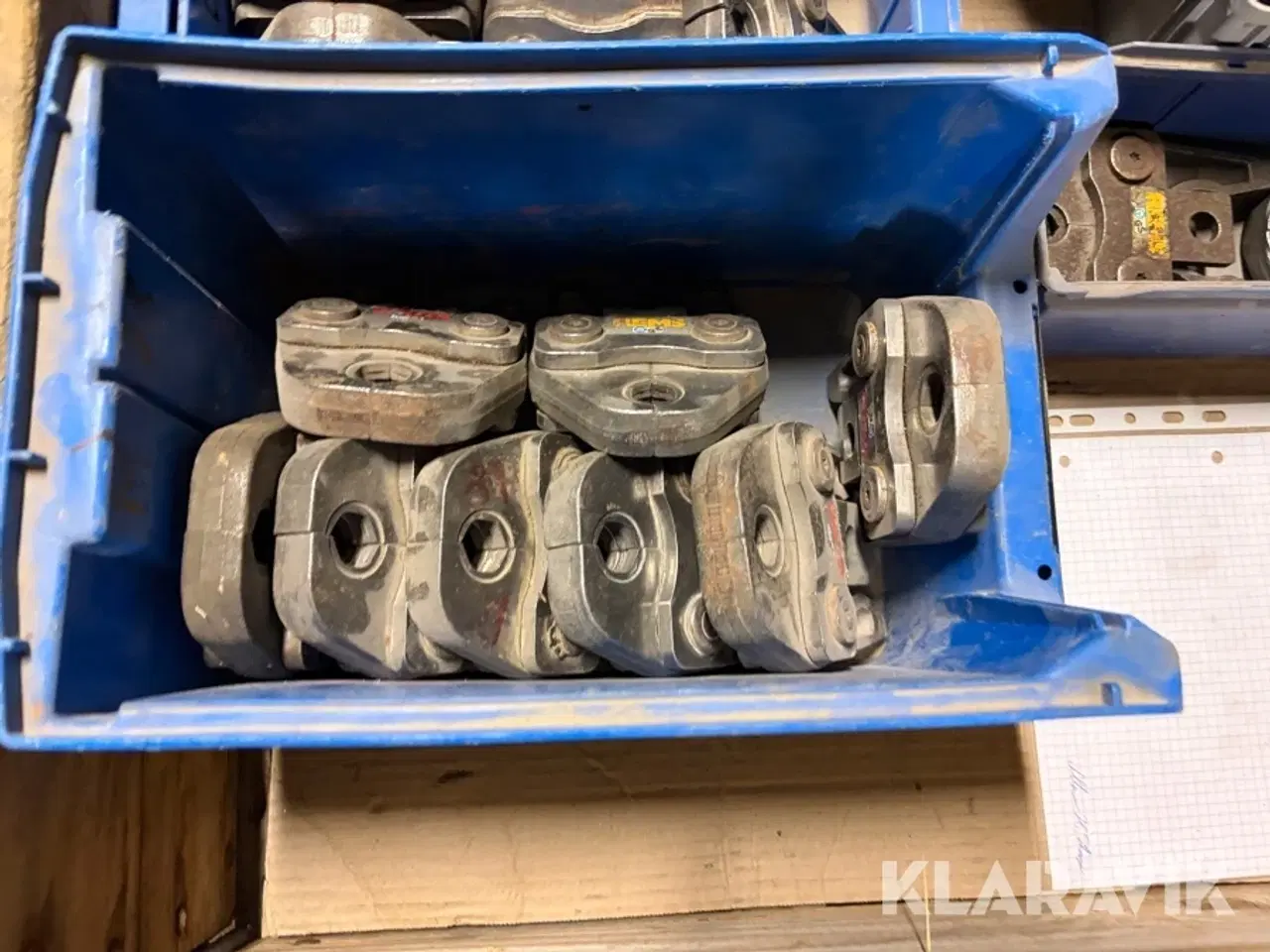 Billede 2 - Presmaskine Veiga Pressgun 5 - med presklemmer