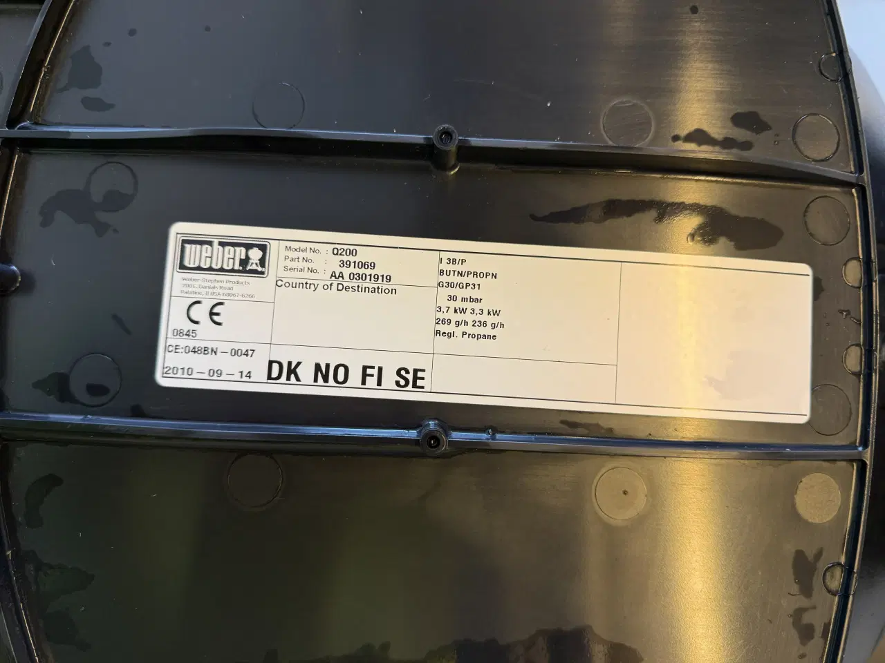 Billede 6 - Q200 Weber Gasgrill 