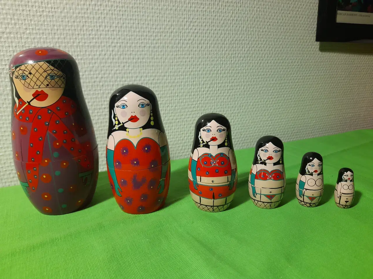 Billede 7 - Unikke Babushka ( 6 stk).