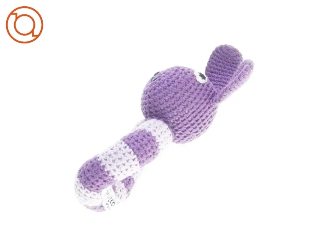 Billede 2 - Hæklet rangle, kanin (str. 60 x 10 cm)