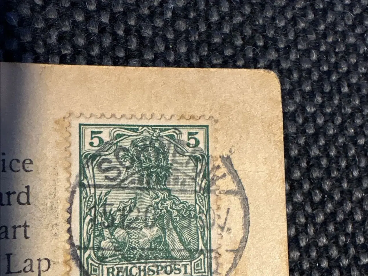 Billede 1 - Postkort fra år 1900 fra tysk garnison