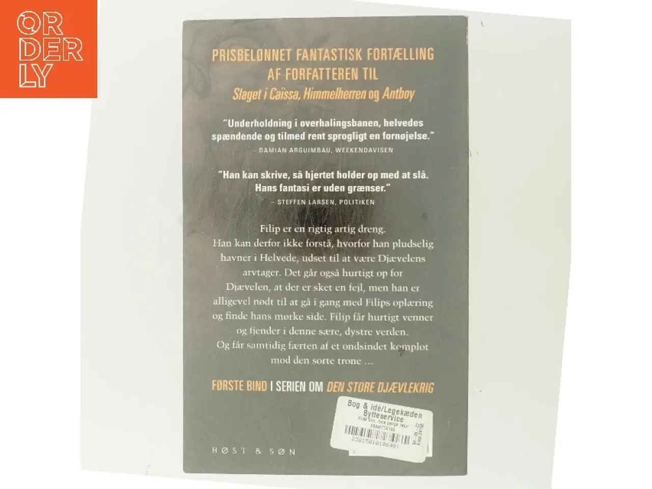 Billede 3 - Djævelens lærling af Kenneth Bøgh Andersen (Bog)