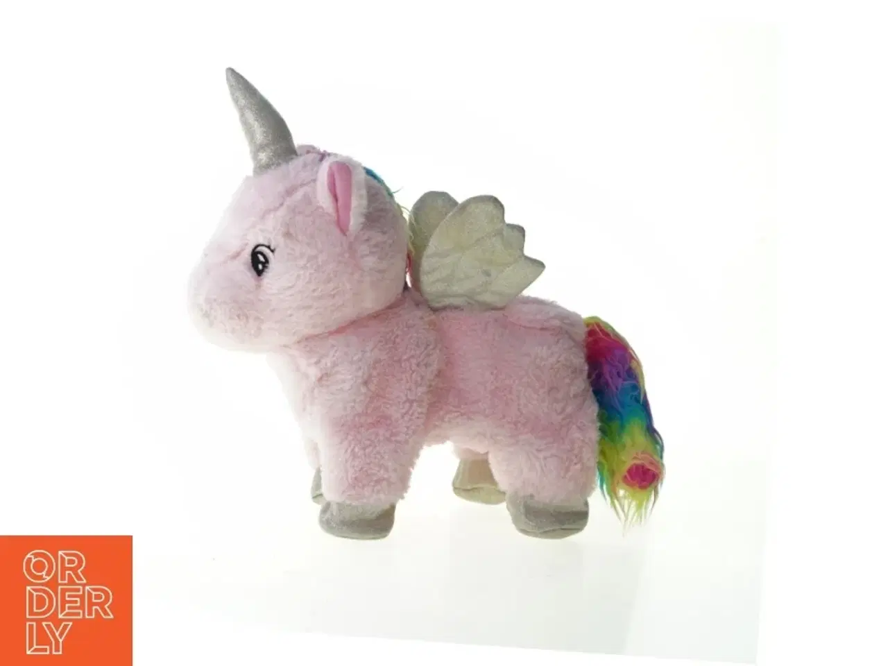 Billede 1 - Unicorn bamse med bevægelse (str. 30 x 10 cm)