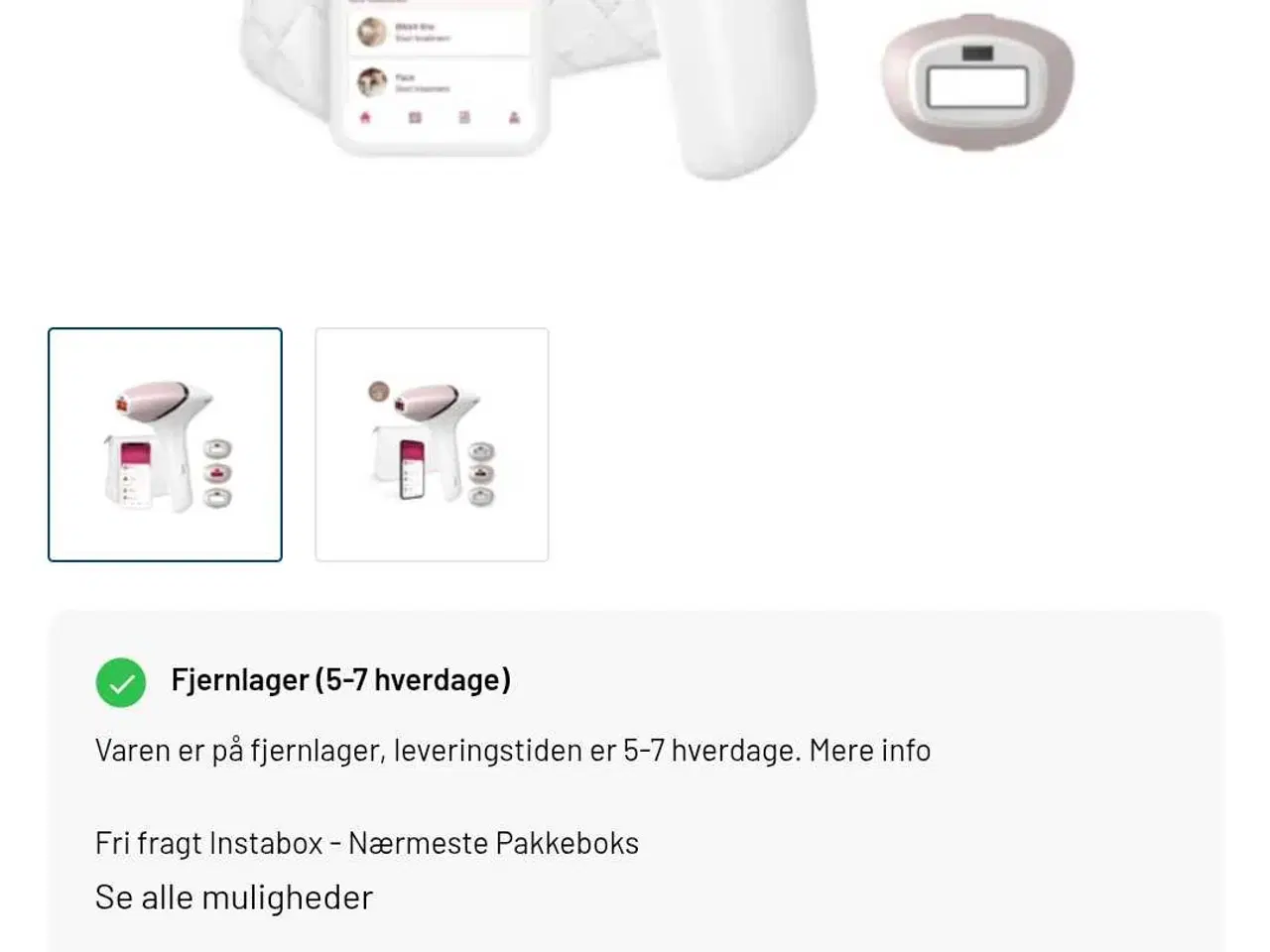 Billede 2 - Philips Lumea 9000 IPL Hårfjerning 
