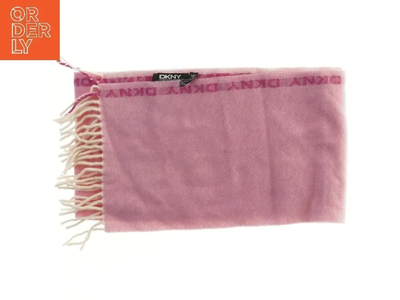 Billede 1 - Rosa tørklæde fra DKNY fra DKNY (str. 160x23 cm)