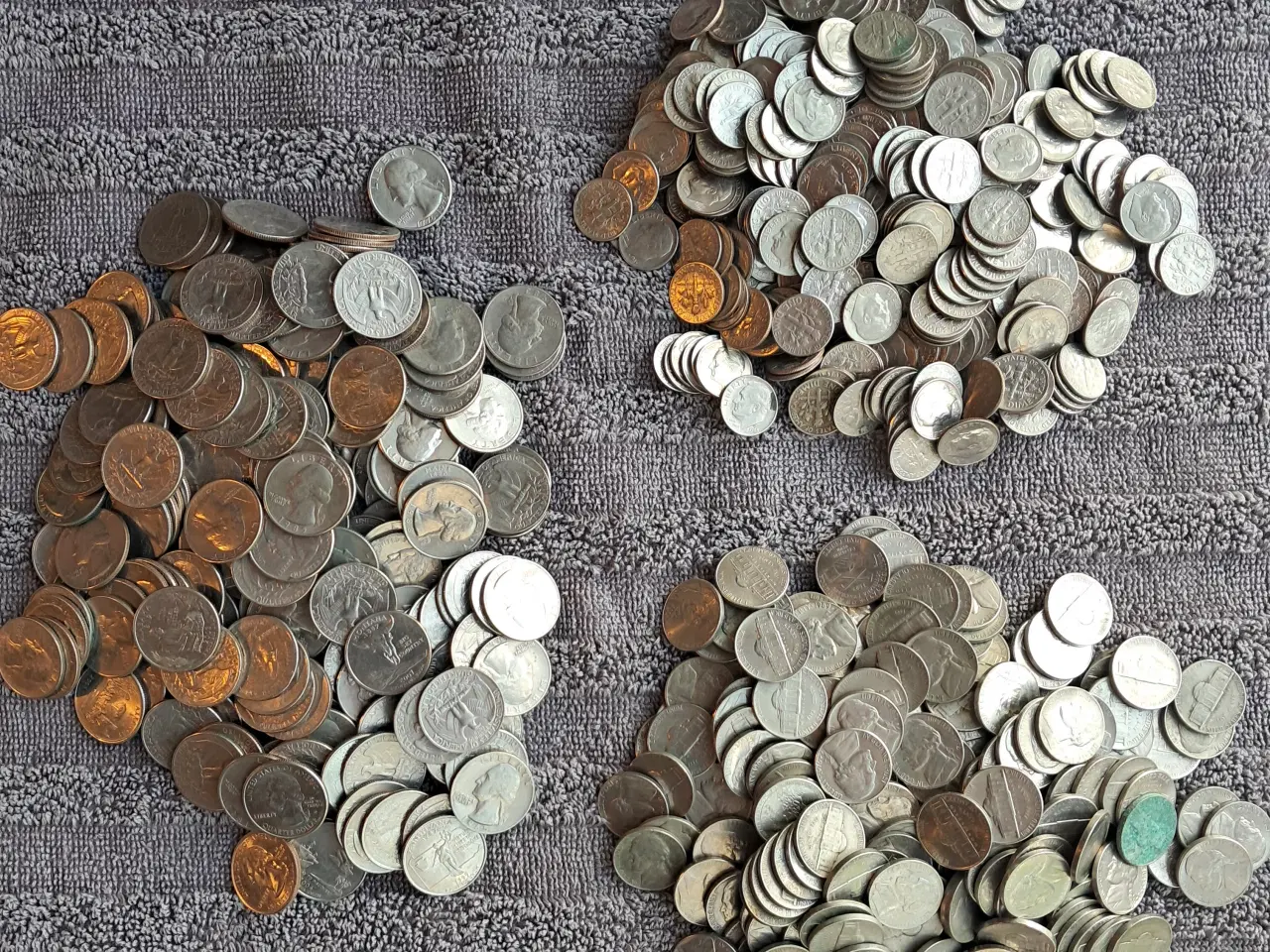 Billede 6 - USA, 9,95 kilo mønter, minimum 208 dollars