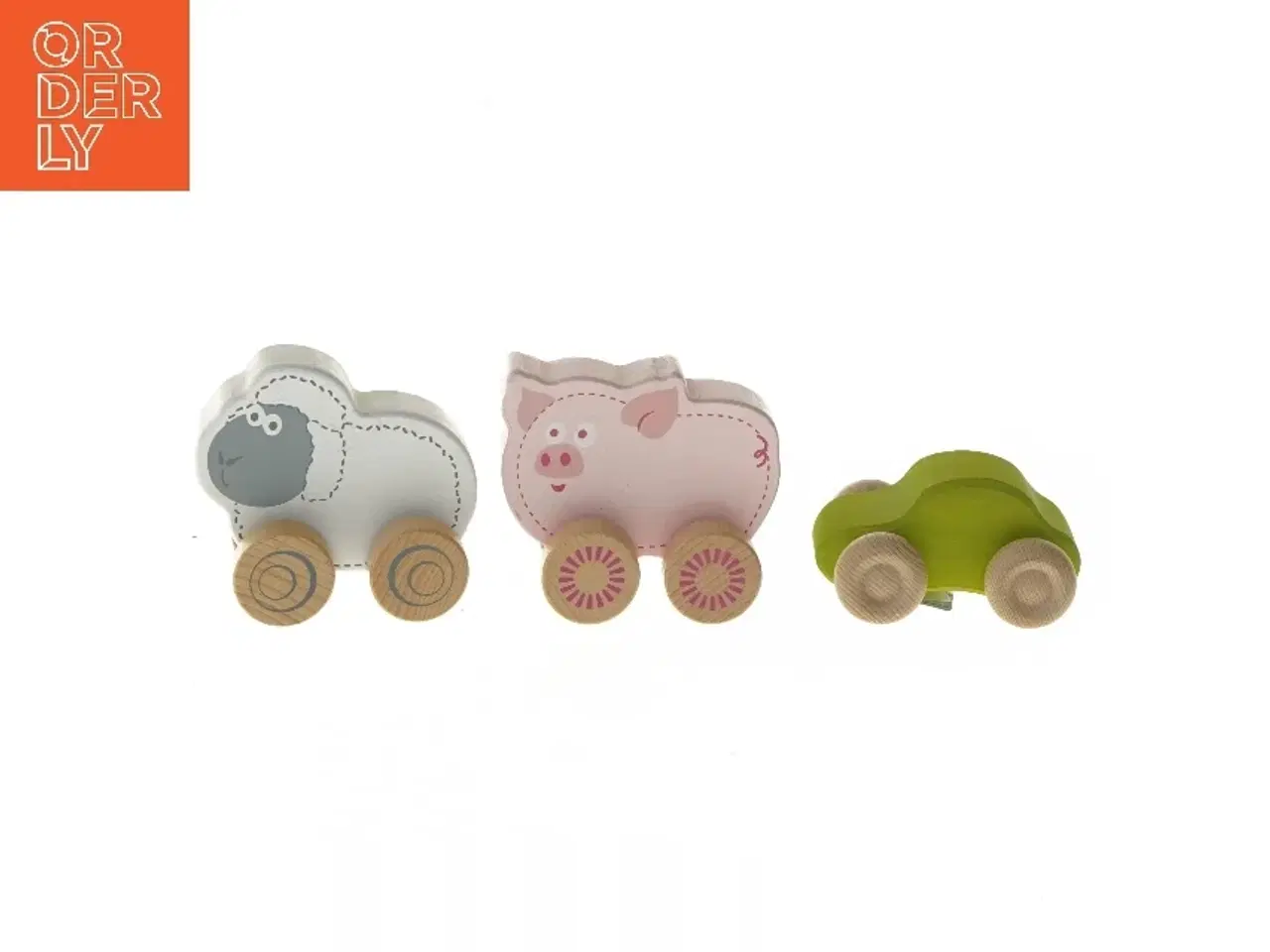 Billede 1 - Trælegetøj på hjul fra New Classic Toys B.V. (str. 10 cm)