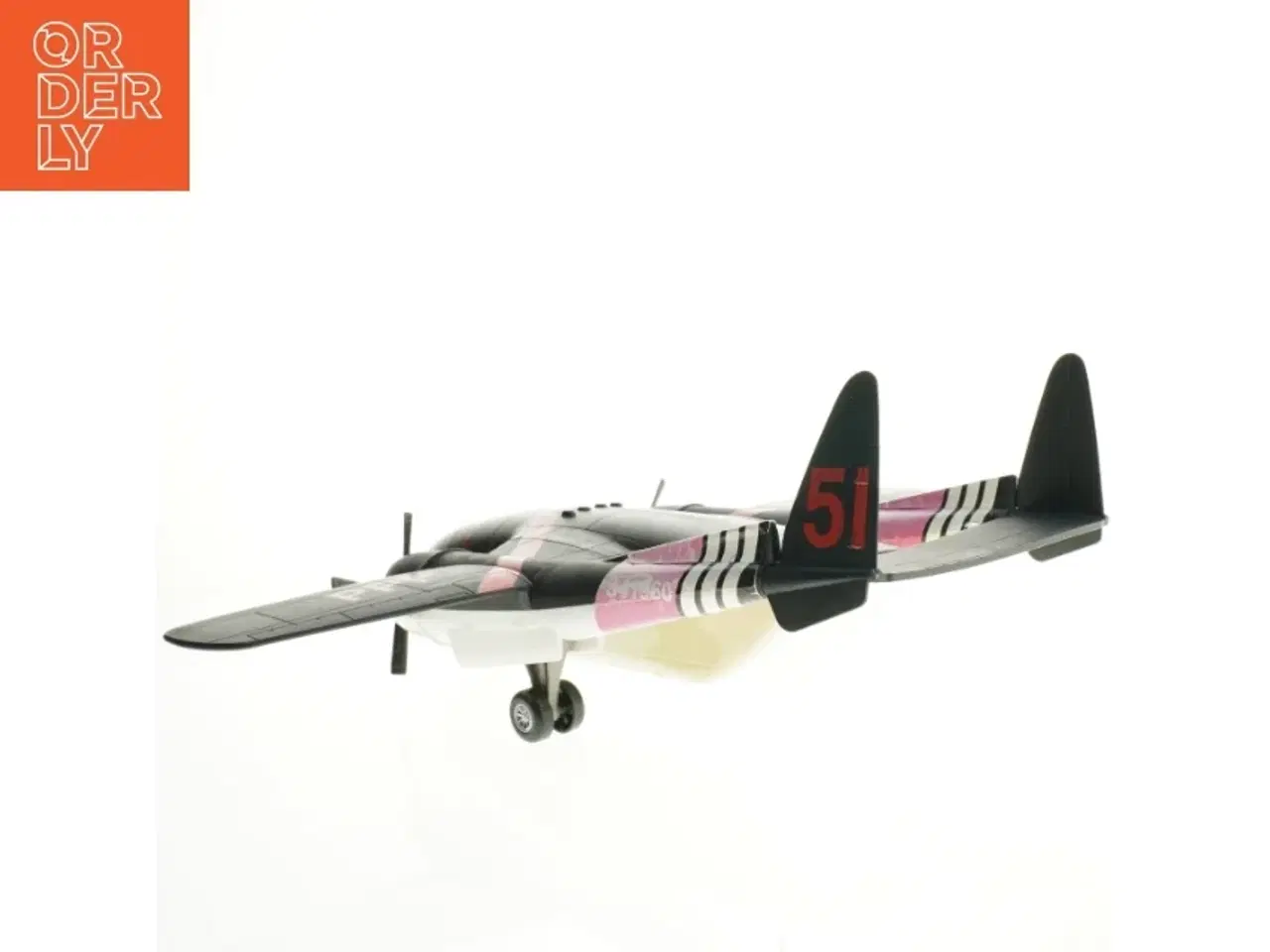 Billede 4 - Stort modelfly fra Planes / Flyvemaskiner (str. 46 x 43 cm)