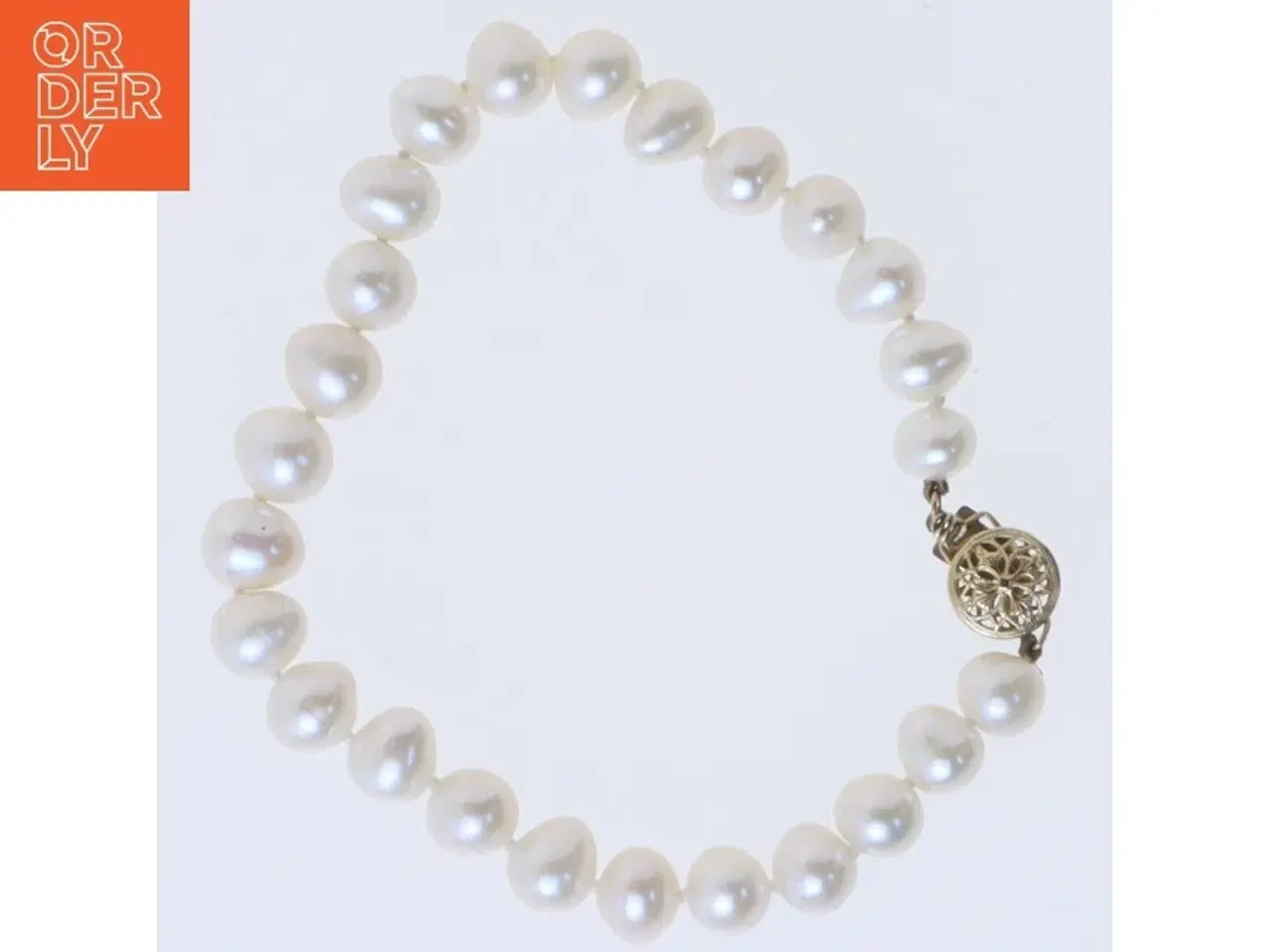 Billede 2 - Perlehalskæde (str. 21 cm)