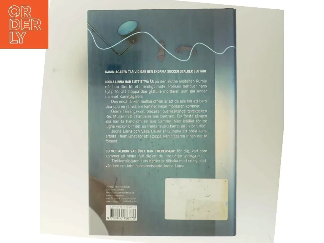 Billede 3 - Kaninjägeren : kriminalroman af Lars Kepler (Bog)