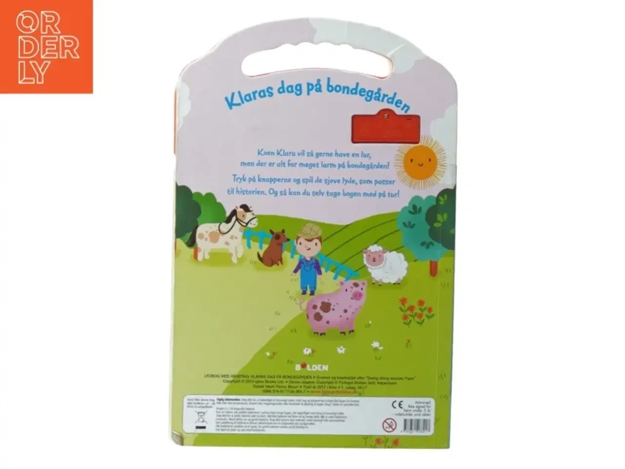 Billede 4 - Klaras dag på bondegården: En bærbar bog med 4 magiske lyde fra Folken (str. 30 x 20 cm)