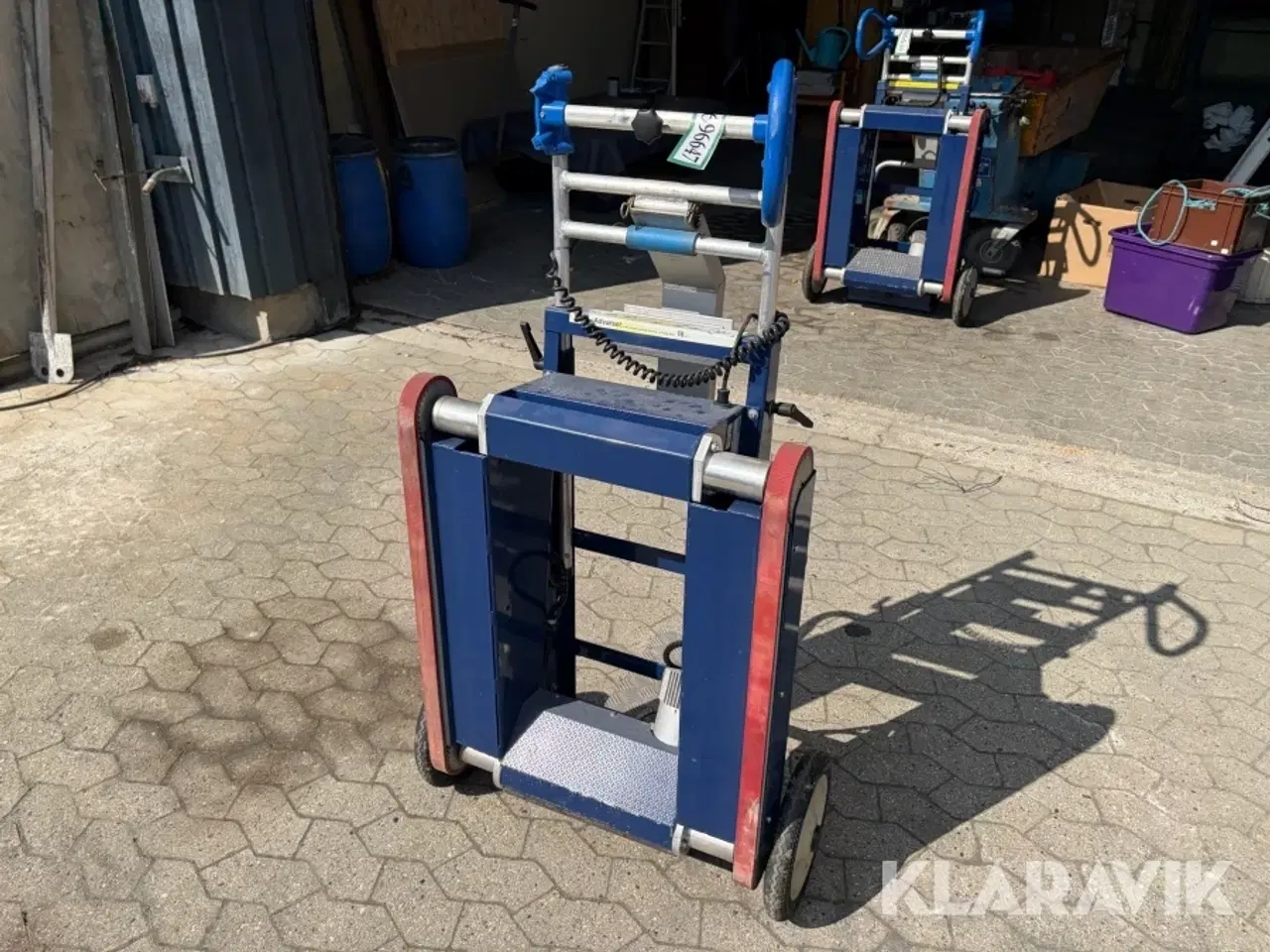 Billede 11 - Løftevogn / trappe løfter Hovmand HL 201 Manuel/elektrisk betjening 1 styk