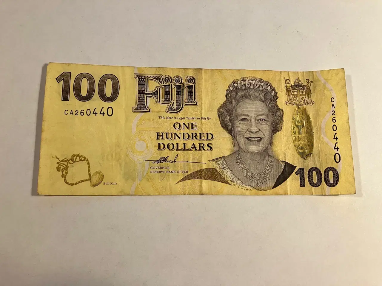 Billede 1 - 100 Dollars Fiji - Bemærk blyant
