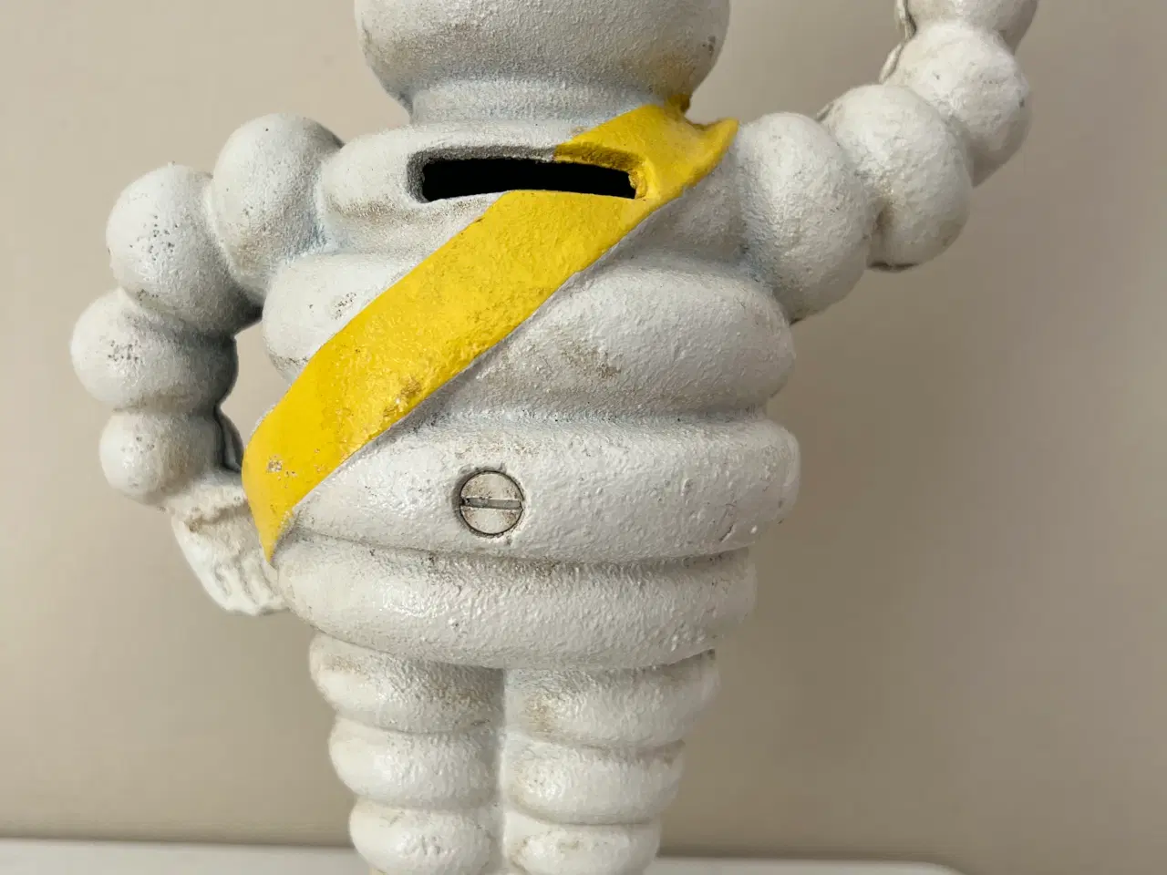 Billede 3 - Flot Michelin figur/sparebøsse i støbejern 
