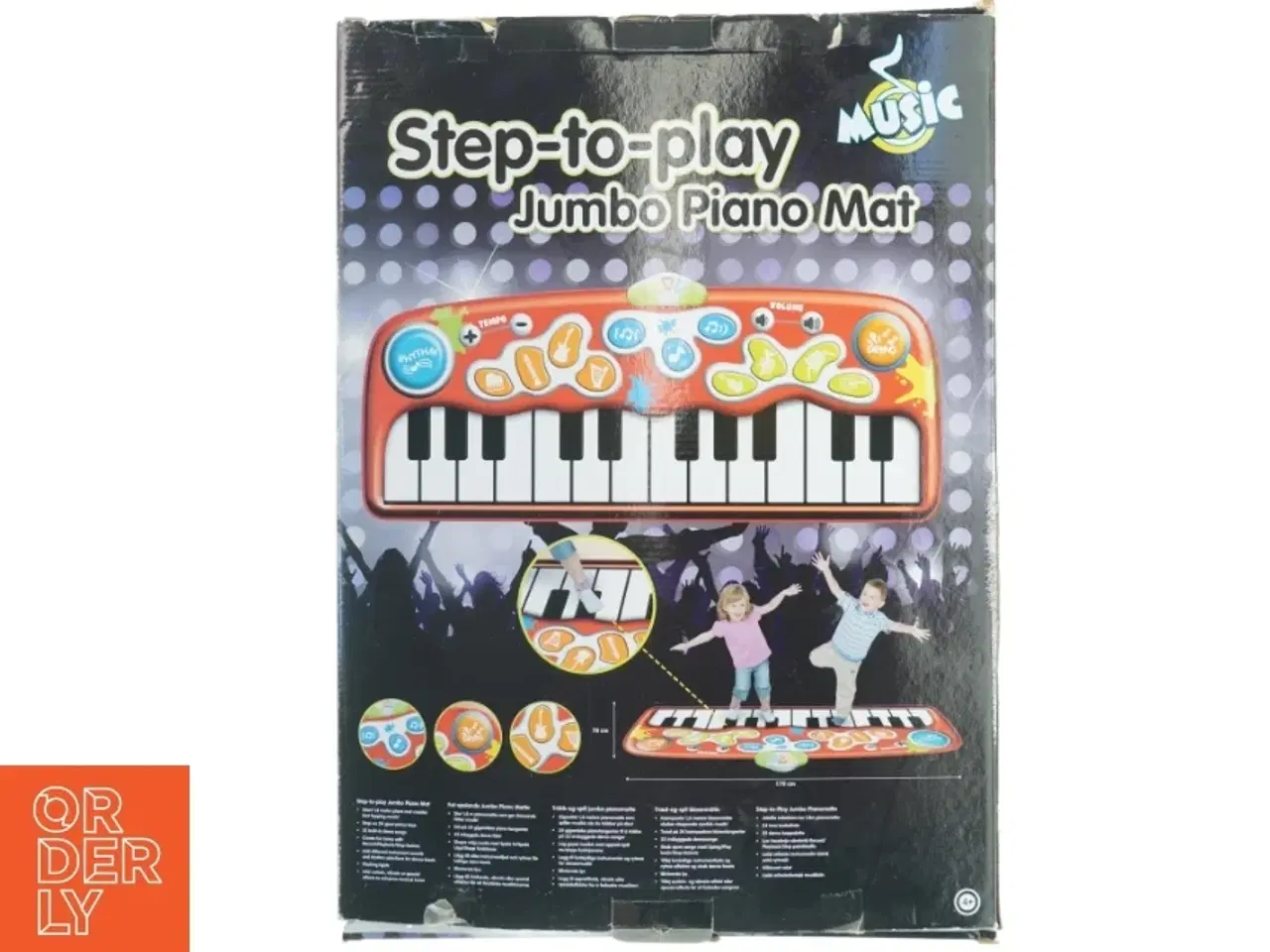 Billede 8 - Step-to-Play Jumbo Klaver Måtte (str. 175 x 65 cm)