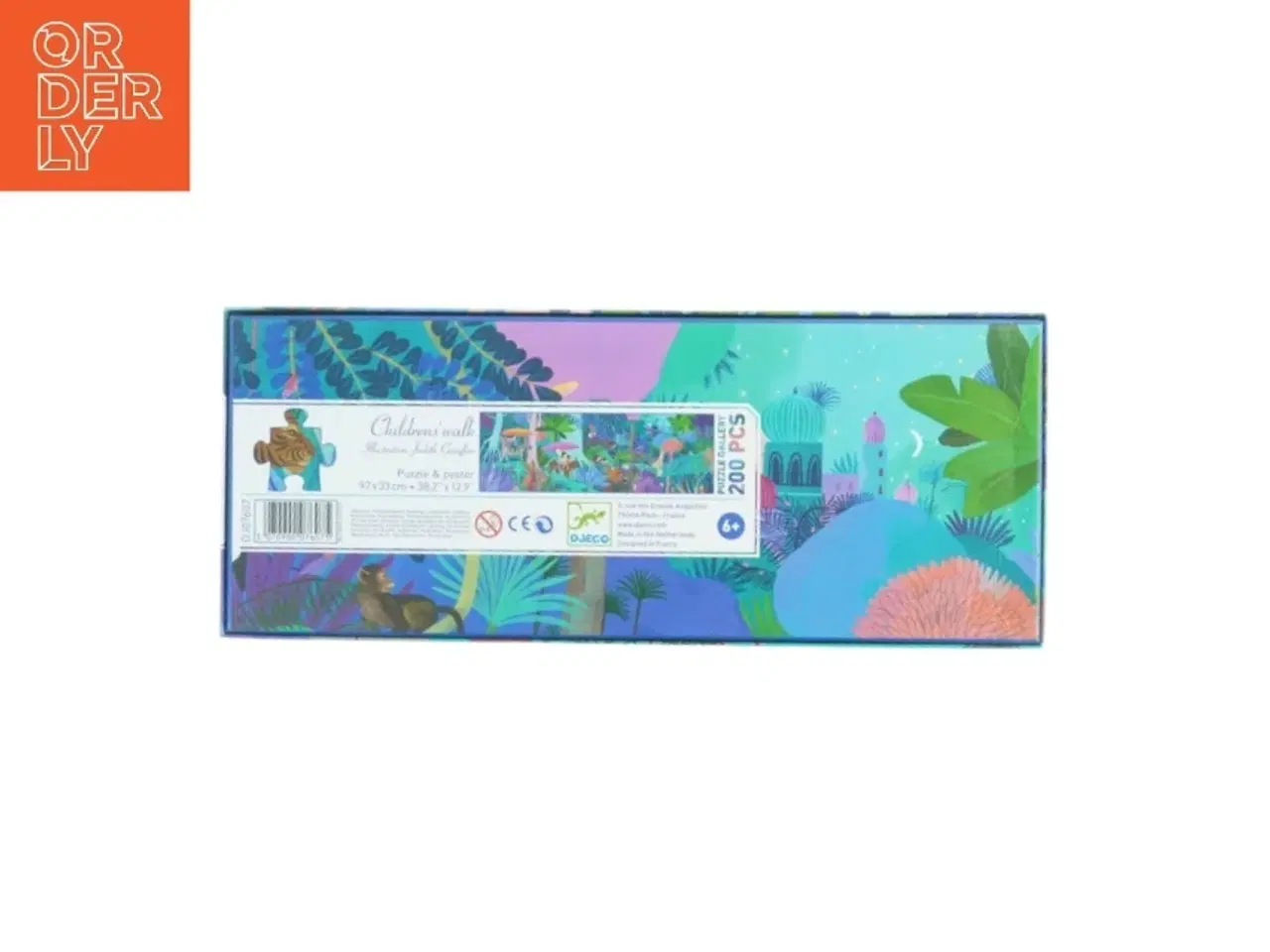 Billede 3 - Djeco Puzzle Gallery Børnepuslespil fra Djeco (str. 97 x 33 cm)