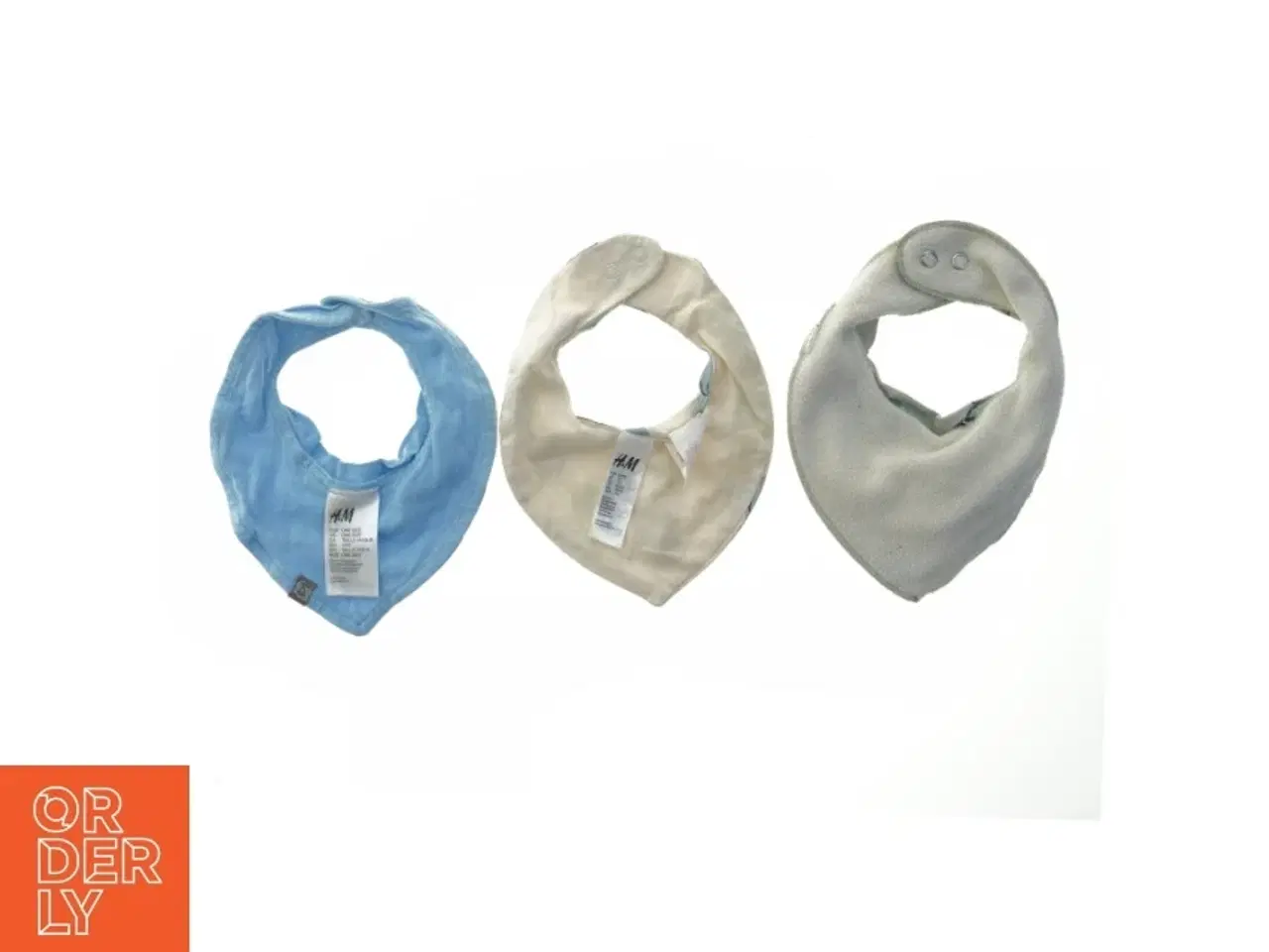 Billede 4 - Baby hagesmække, sæt af 3 fra H&M (str. 23 cm)