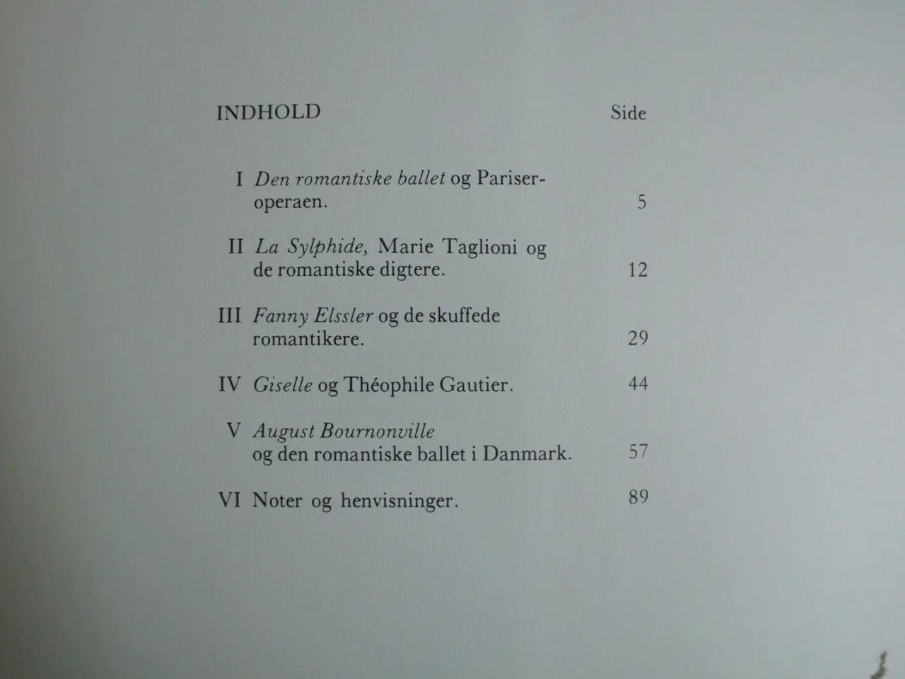 Billede 3 - farlige sylfider - studier i den romantiske ballet