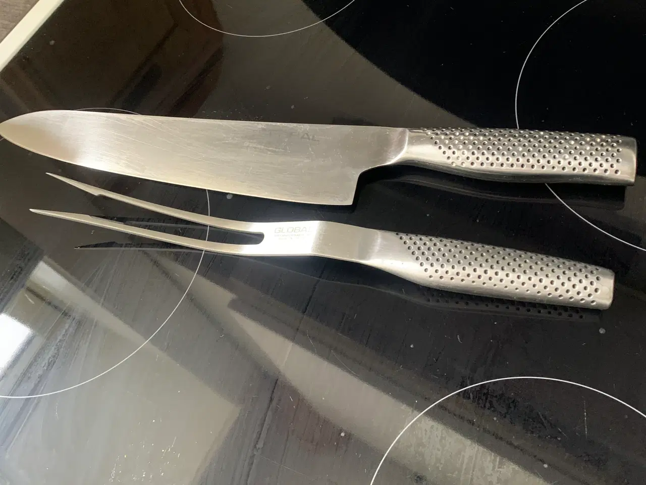 Billede 1 - Stege gaffel og kniv