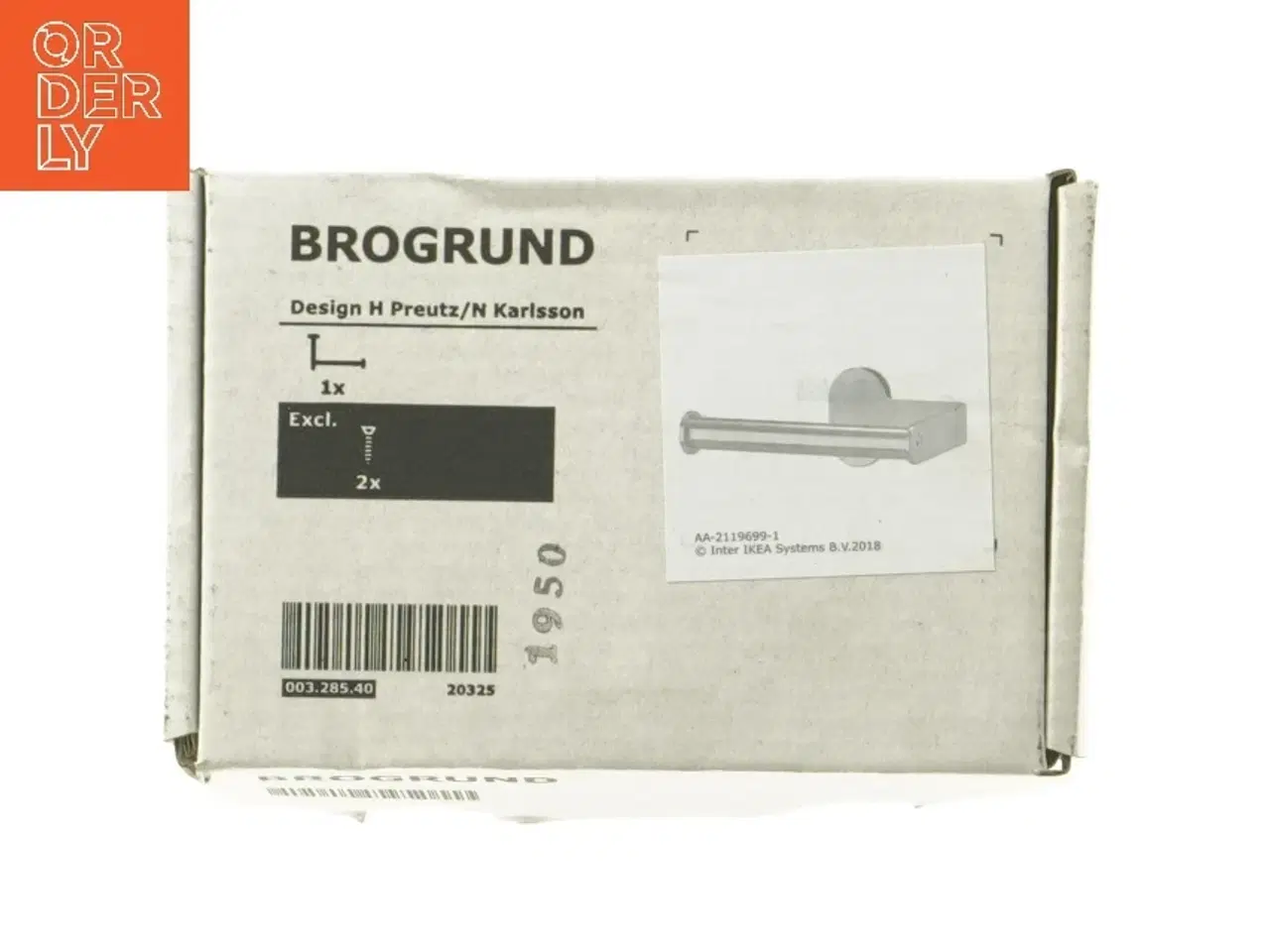 Billede 2 - Toiletpapirholder, Brogrund fra IKEA