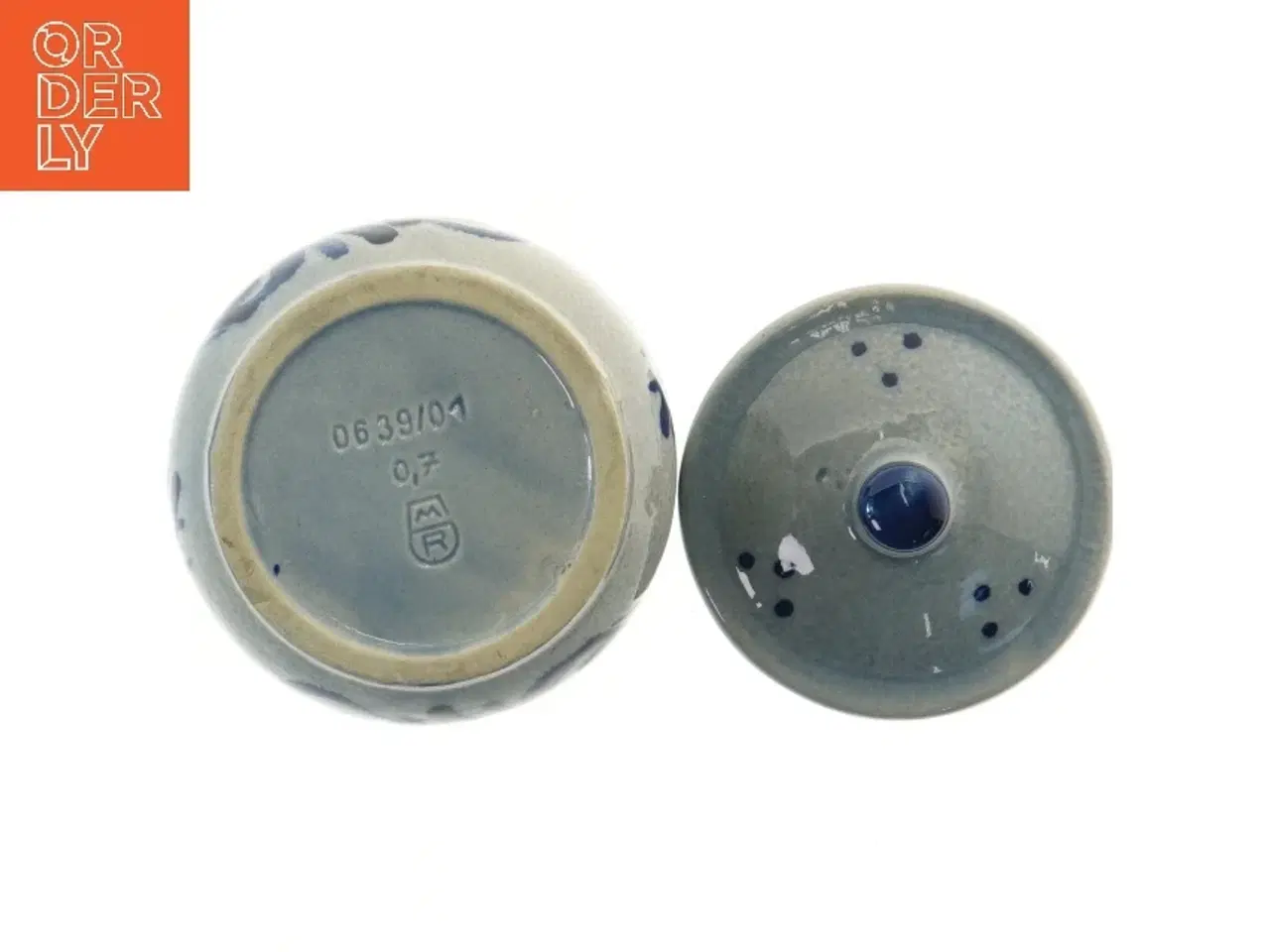 Billede 4 - Keramikskål med låg (str. Ø 15 cm)