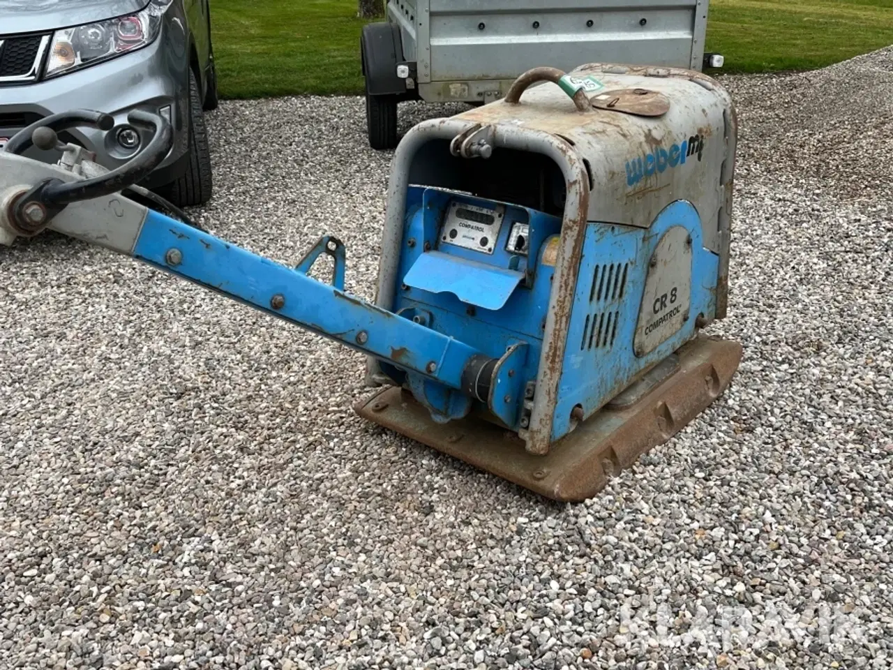 Billede 1 - Pladevibrator WEBER MT CR 8  CCD COMPATROL med COMPATROL