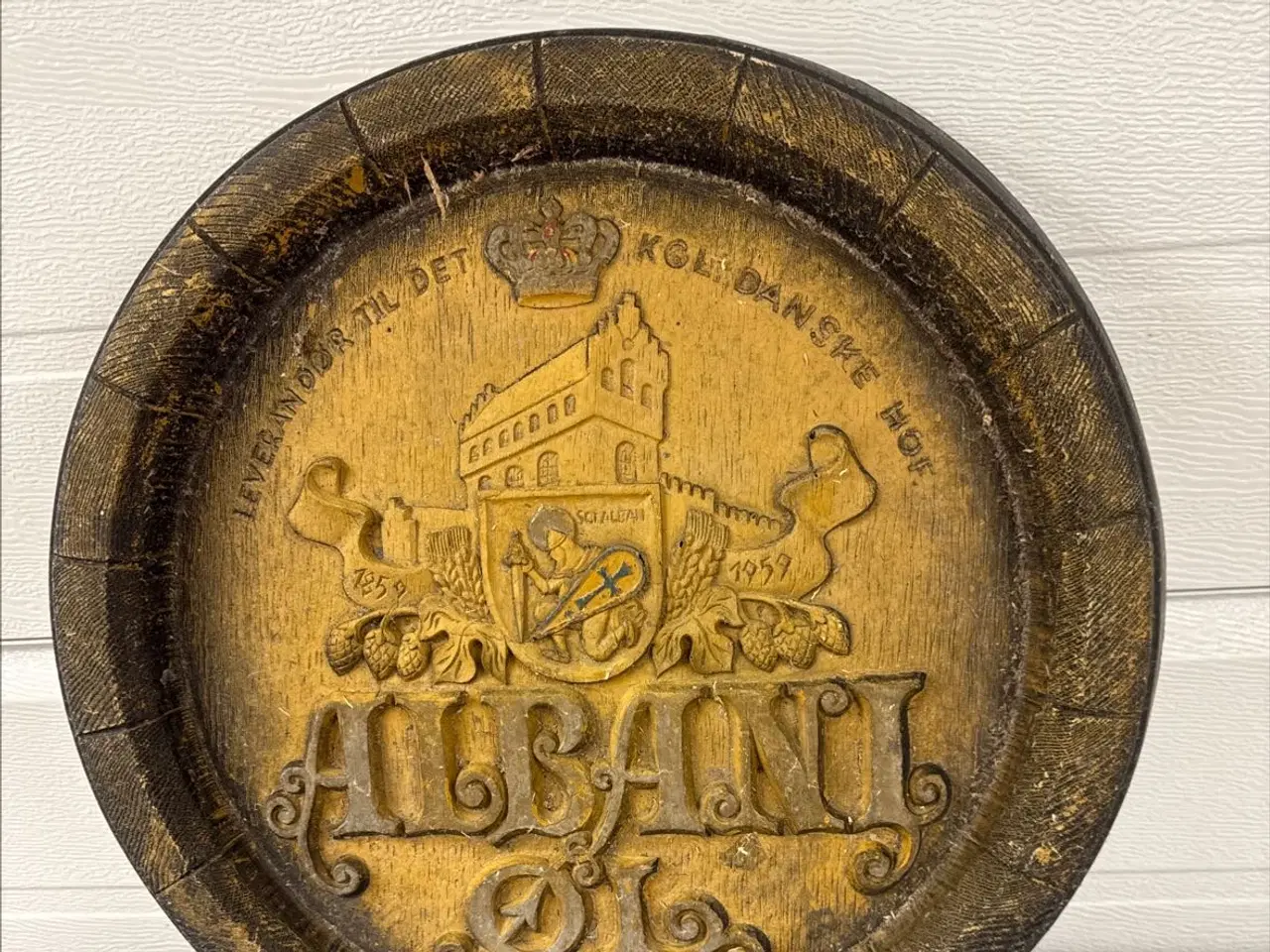 Billede 1 - Albani øl skilt