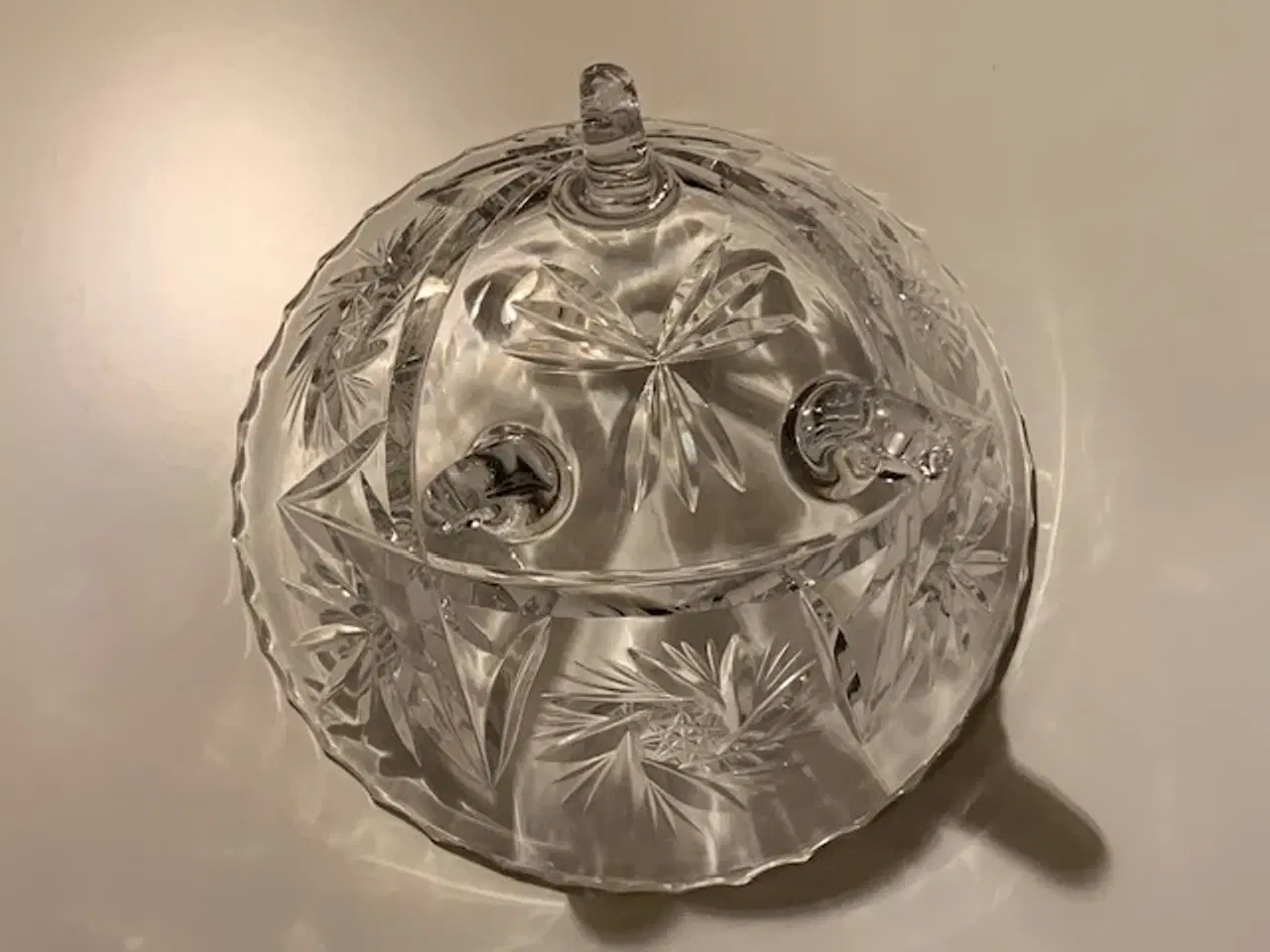 Billede 5 - Krystalskål på 3 fødder - i pæn stand / ingen skår