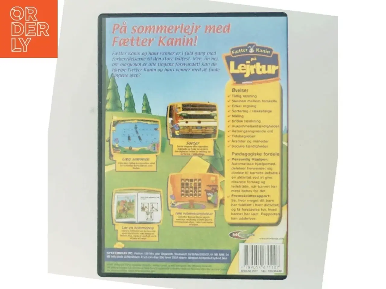 Billede 3 - PC-spil 'Fætter Kanin på Lejrtur' fra Mindscape