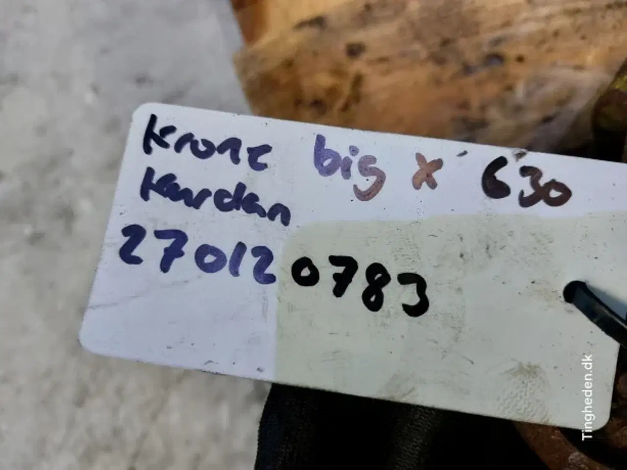 Billede 2 - Krone Big X 630 Hurtigkobling 202267590