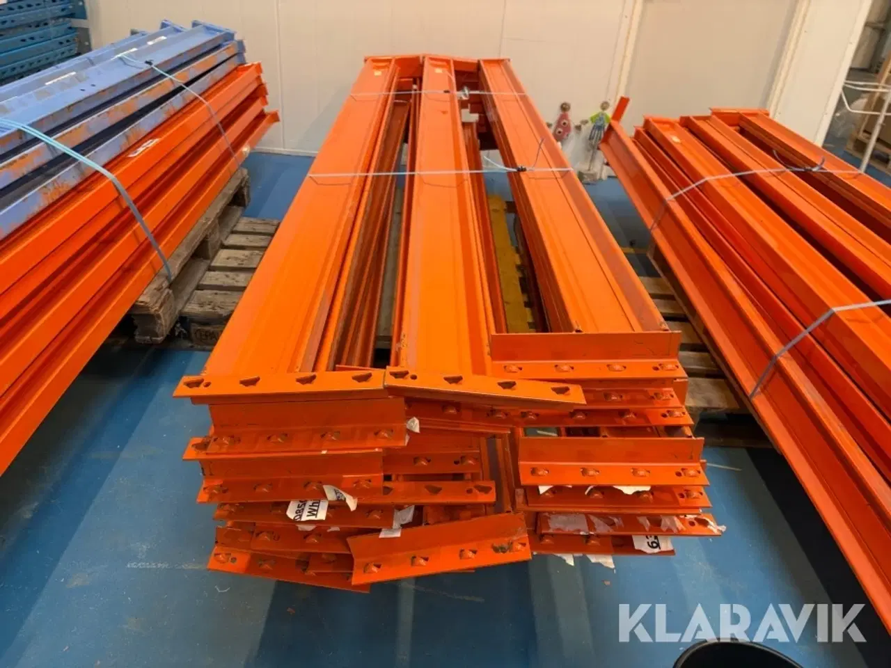 Billede 8 - Pallereoler Reolux Danmark a/s 24 gavle, 114 vanger