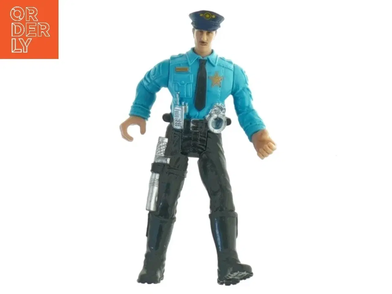 Billede 3 - Actionfigur, politibetjent fra Chap Mei (str. 9,5x5,5 cm)