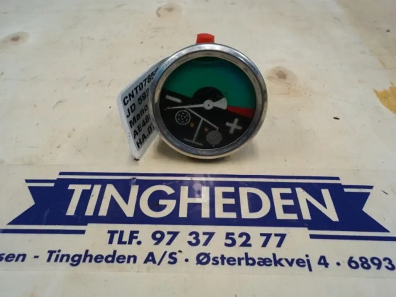 Billede 5 - John Deere 592 Manometer AE48078 