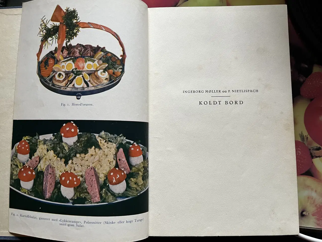 Billede 2 - “Koge”-bog: Koldt bord fra 1931. Giv bud.