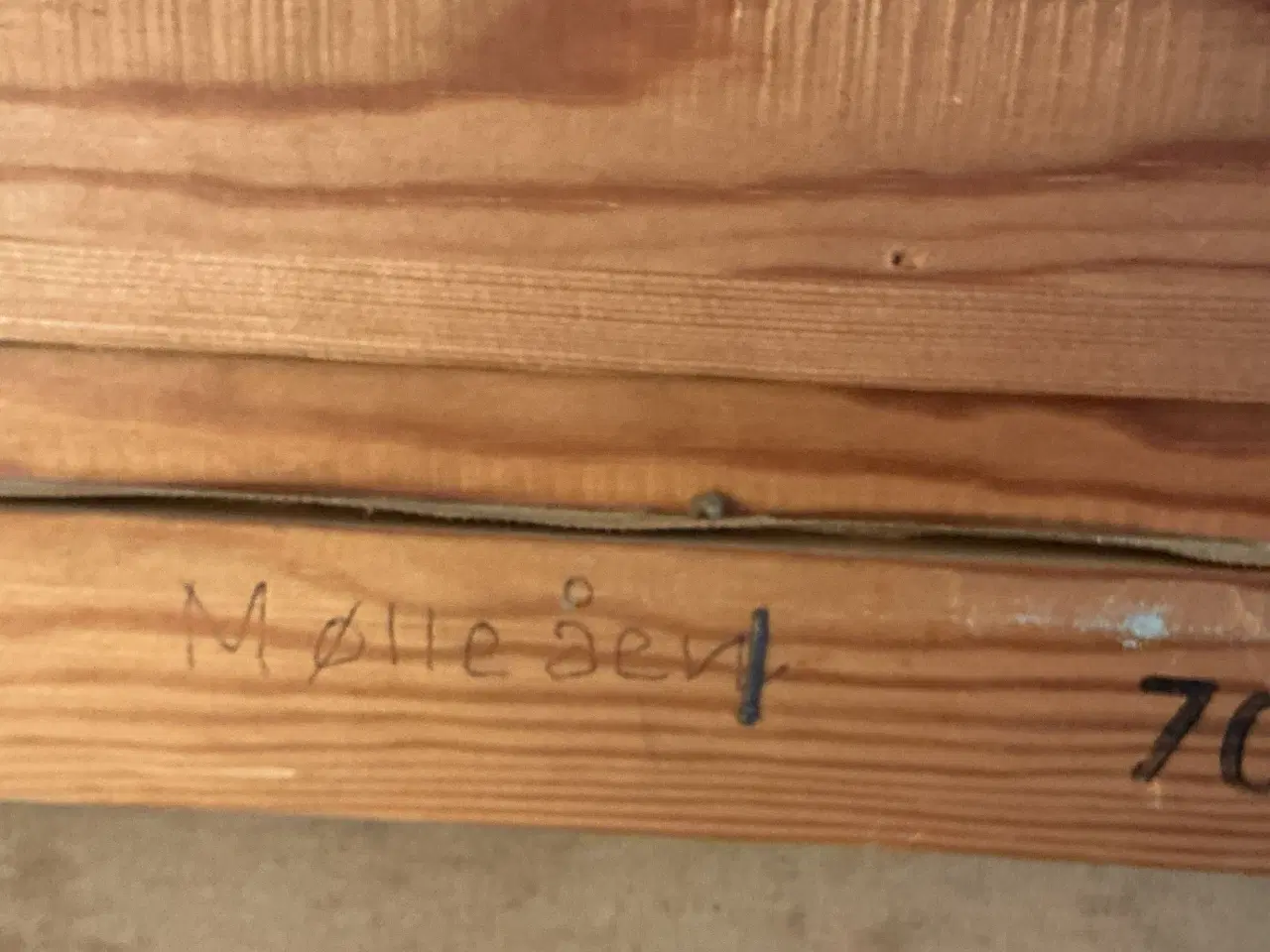 Billede 5 - Oliemaleri af Karl Wolf: Smukt Motiv fra Mølleåen 