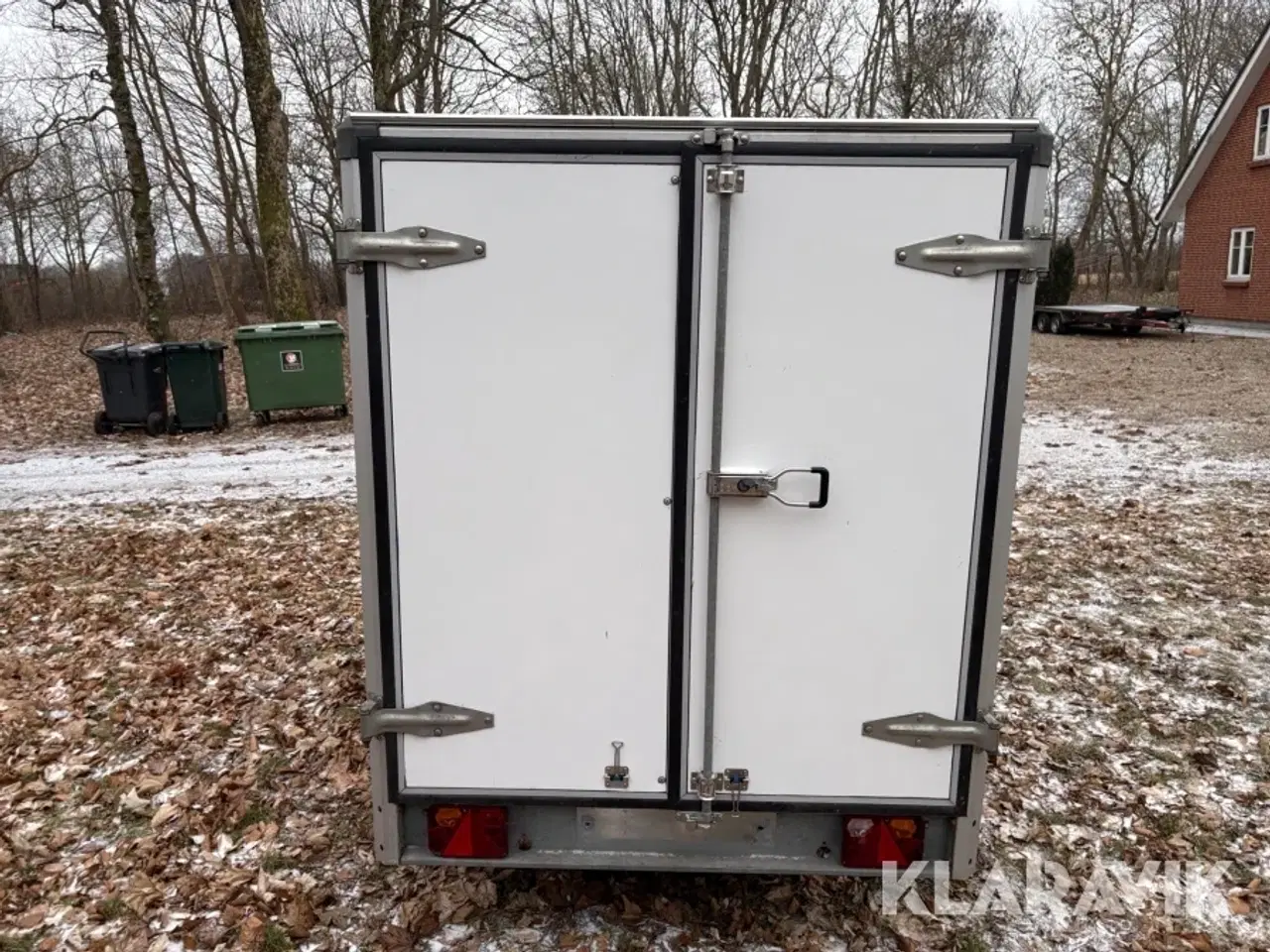 Billede 4 - Lukket trailer Variant B715C2 750 kg. med bremser