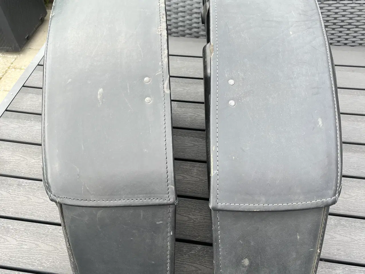 Billede 4 - Sidetasker til Road King