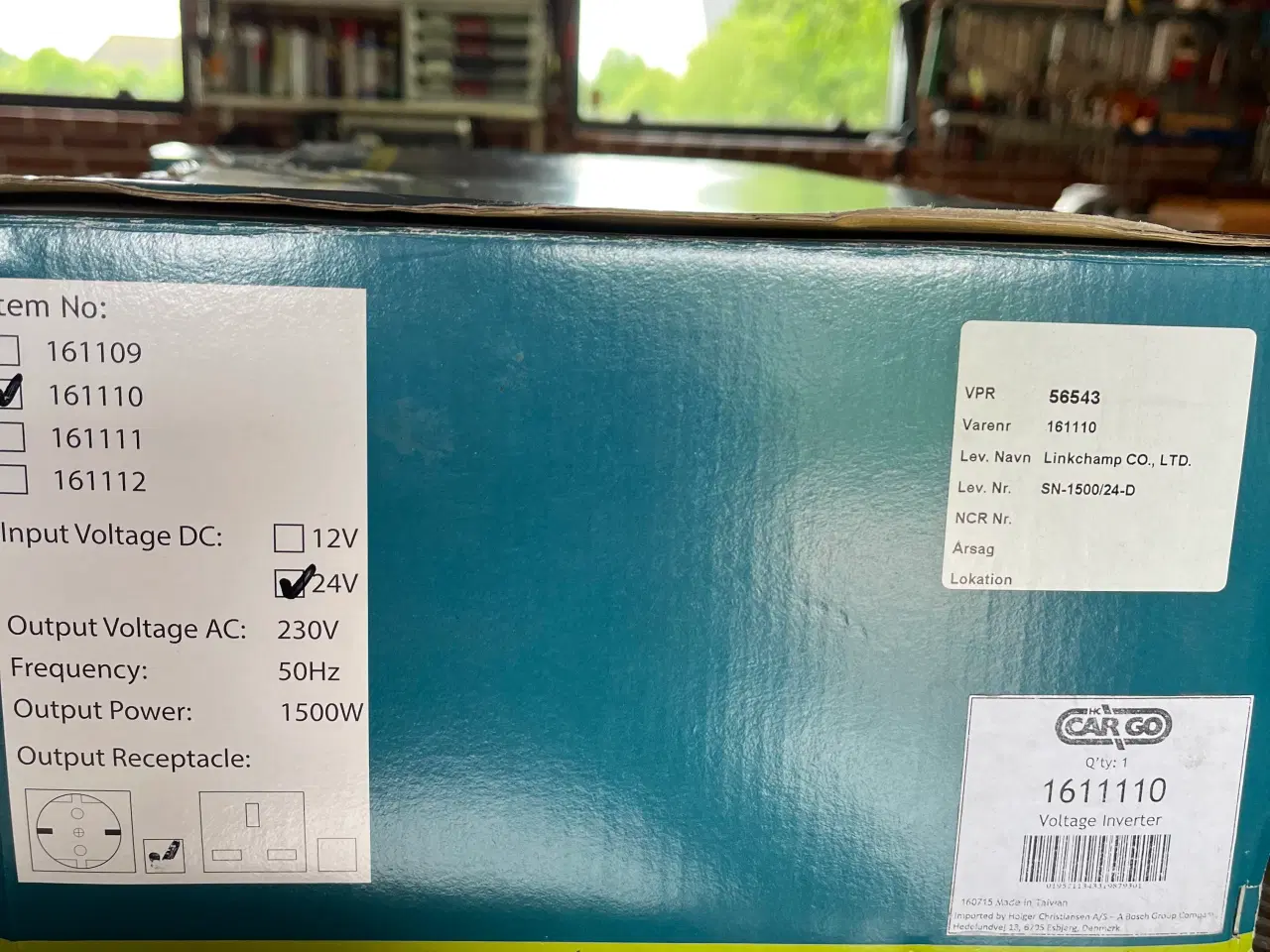 Billede 4 - Inverter 24v/230v-1500w