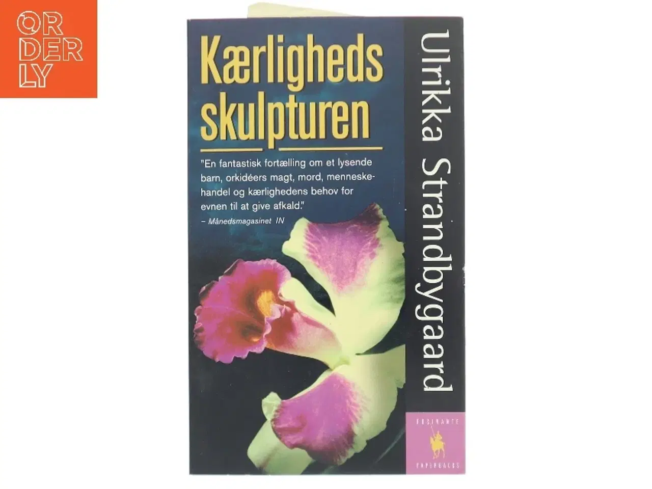 Billede 1 - Kærlighedsskulpturen : roman af Ulrikka Strandbygaard (Bog)