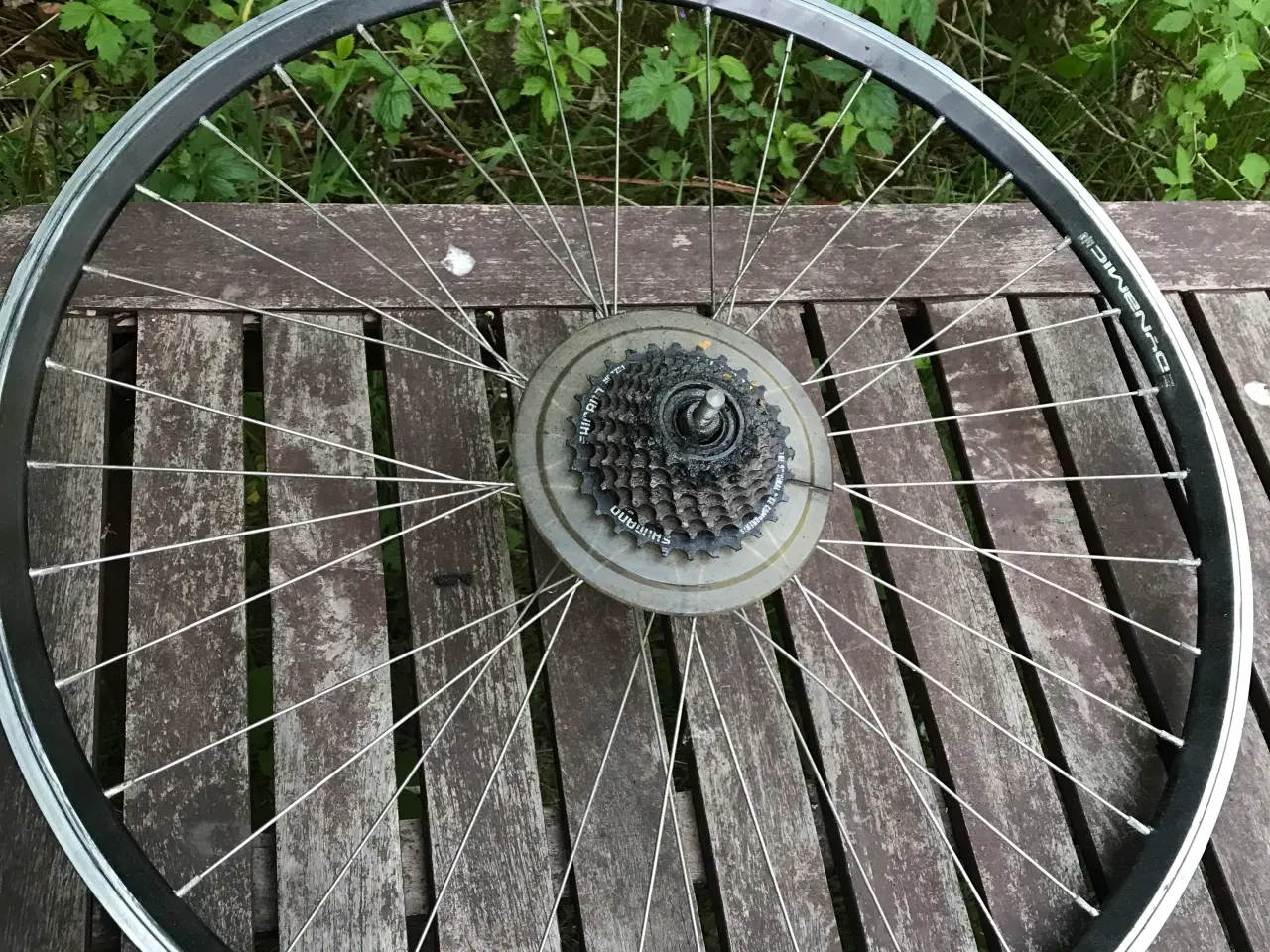 Billede 2 - Cykel Baghjul 28"med 7 Gear Kasette fra 21 Shimano