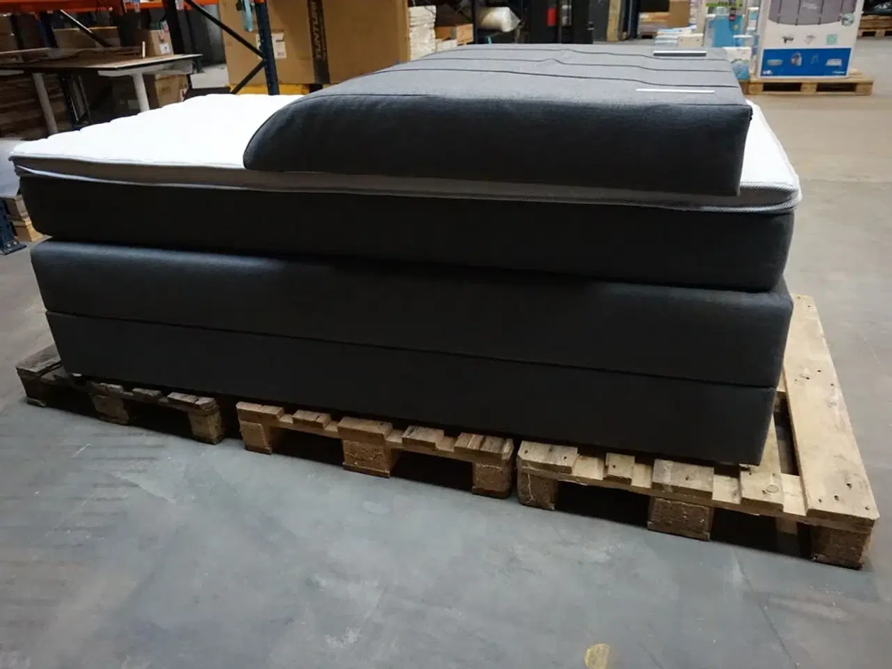 Billede 5 - Nordisk Fjer C90 kontinentalseng med opbevaring 100x200 cm