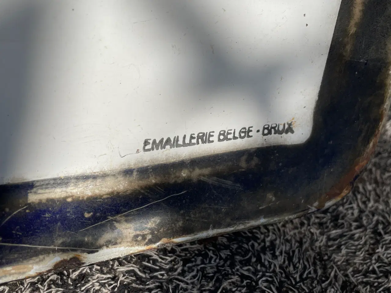 Billede 3 - Gl. emaljeskilt med reklame for "White Star"
