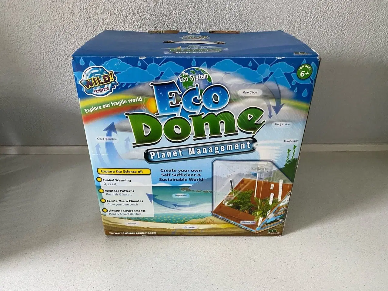 Billede 1 - Terrarium, 10 liter, Eco Dome - Planet Management