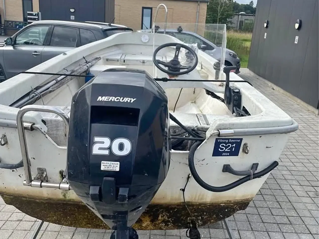 Billede 5 - Cresent 434 Styrpult jolle med 20HK Mercury 4 takt