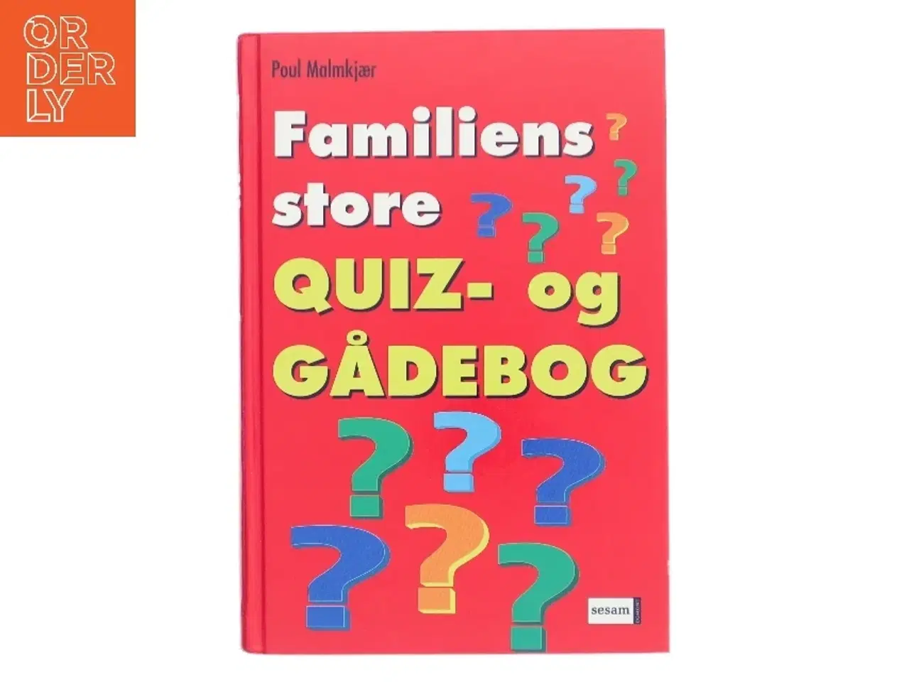 Billede 1 - Familiens store quiz- og gådebog af Poul Malmkjær (Bog)